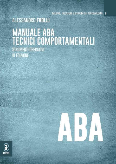 copertina 9791221800494 Manuale ABA tecnici comportamentali