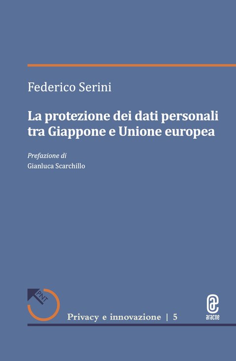 copertina 9791221801668 La protezione dei dati personali tra Giappone e Unione europea