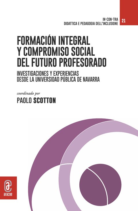 copertina 9791221802115 Formación integral y compromiso social del futuro profesorado