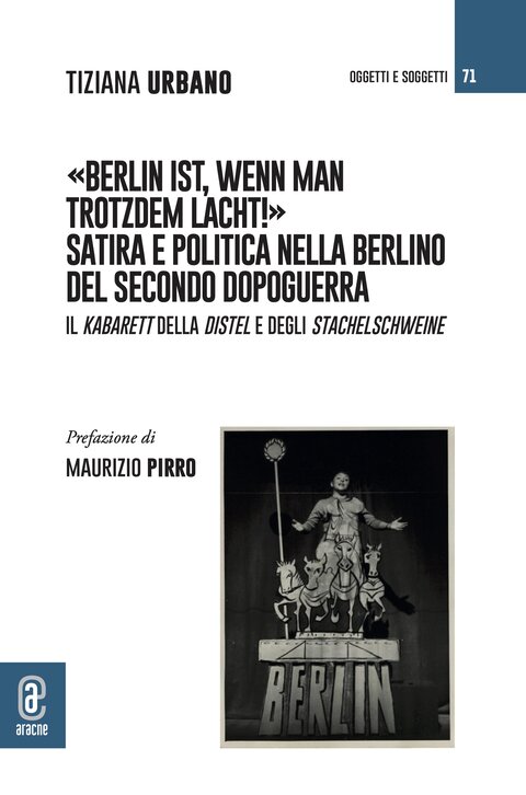 copertina 9791221803334 Berlin ist, wenn man trotzdem lacht! Satira e politica nella Berlino del secondo dopoguerra