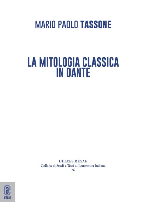 copertina 9791221803389 La mitologia classica in Dante