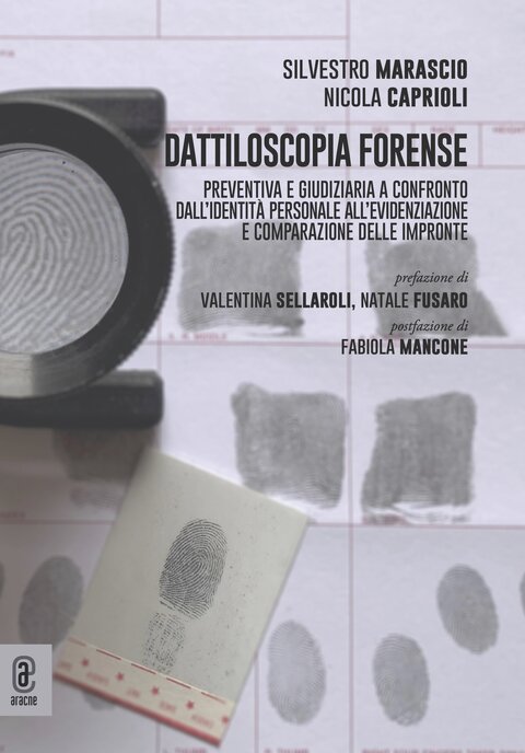 copertina 9791221803730 Dattiloscopia forense