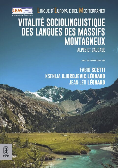 copertina 9791221803778 Vitalité sociolinguistique des langues des massifs montagneux