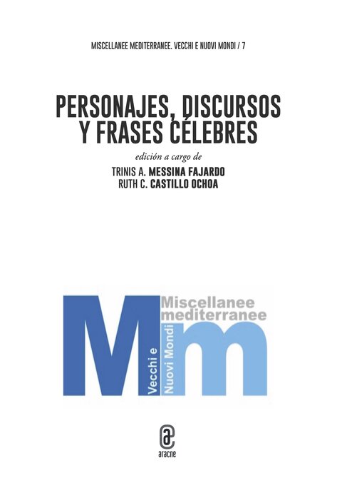copertina 9791221807257 Personajes, discursos y frases célebres