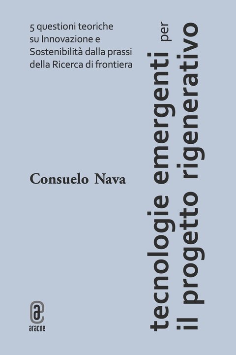 copertina 9791221808261 Tecnologie emergenti per il progetto rigenerativo