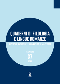 copertina 9791221809077 Quaderni di filologia e lingue romanze