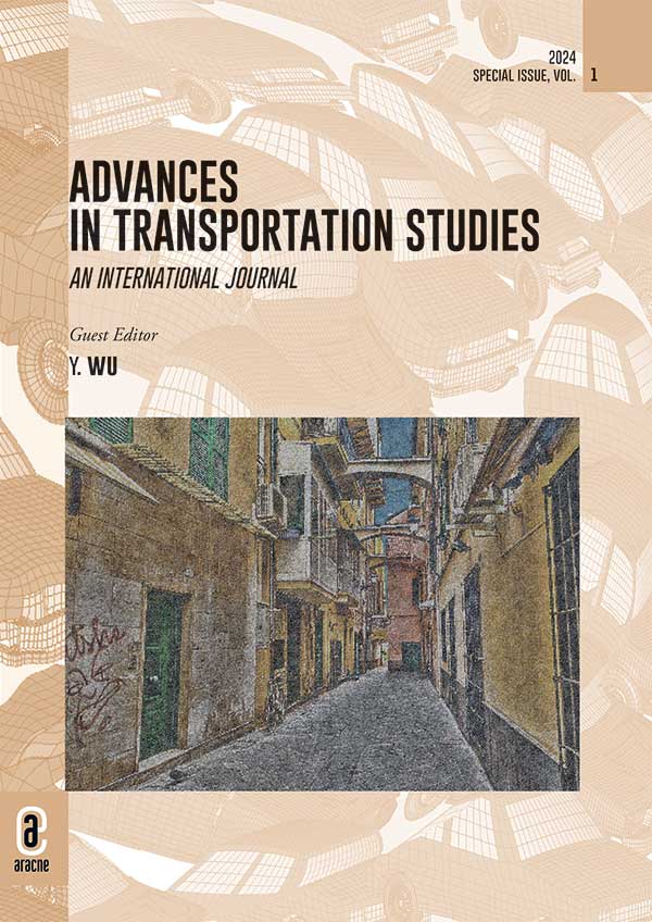 copertina 9791221812305 Advances in Transportation Studies