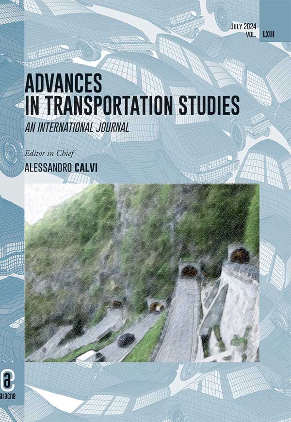 copertina 9791221812626 Advances in Transportation Studies