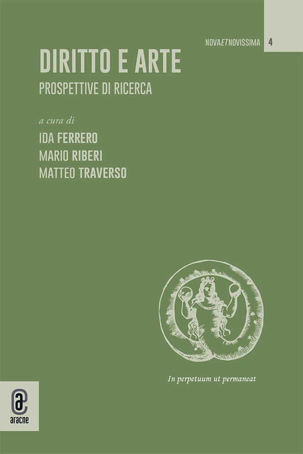 Copertina libro Diritto e arte