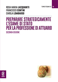 copertina 9791259941664 Preparare strategicamente l’esame di Stato per la professione di Attuario