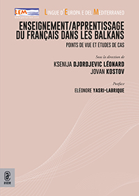 copertina 9791259941992 Enseignement/apprentissage du français dans les Balkans