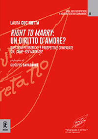 copertina 9791259943651 Right to marry: un diritto d’amore?