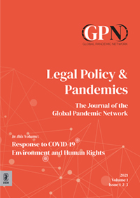 copertina 9791259944351 Legal Policy & Pandemics<br>The Journal of the Global Pandemic Network