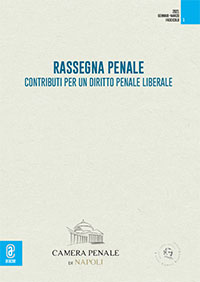 copertina 9791259945402 Rassegna penale