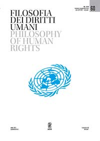 copertina 9791259946010 Filosofia dei Diritti umani / Philosophy of Human Rights